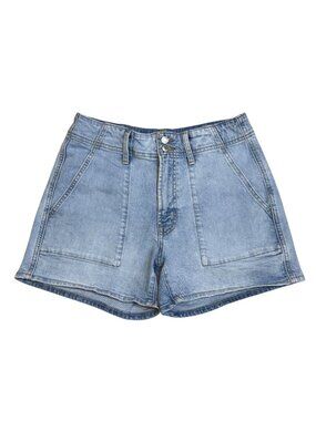 Gap High Rise Denim Shorts 4” Light Wash Womens Size 6/28 Stretch Cotton Like Ne